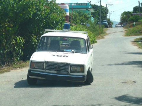 politieauto Cuba 2015 Danielle Braun